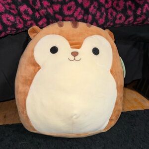 Kellytoy Squishmallows Sawyer Squrriel - Brown and Cream
